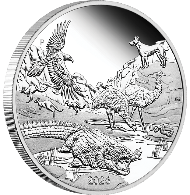 2026 Wonders of Australia: The Outback $1 1oz Silver Proof Coin