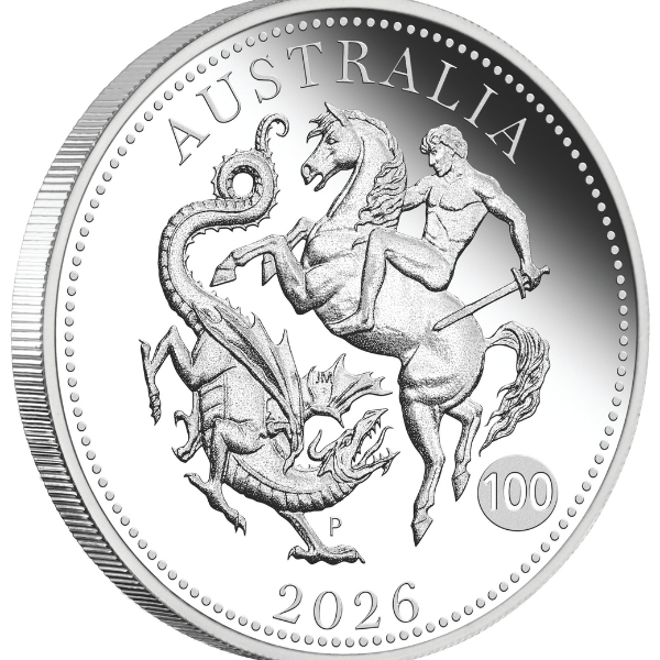 Australia 2026 Silver Sovereign Proof Coin – Centenary of the Birth of Elizabeth II