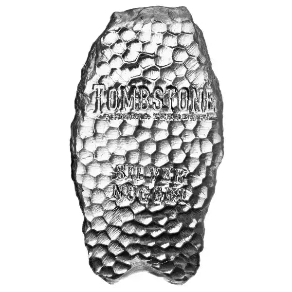 Scottsdale Tombstone Nugget 5oz Silver Bar