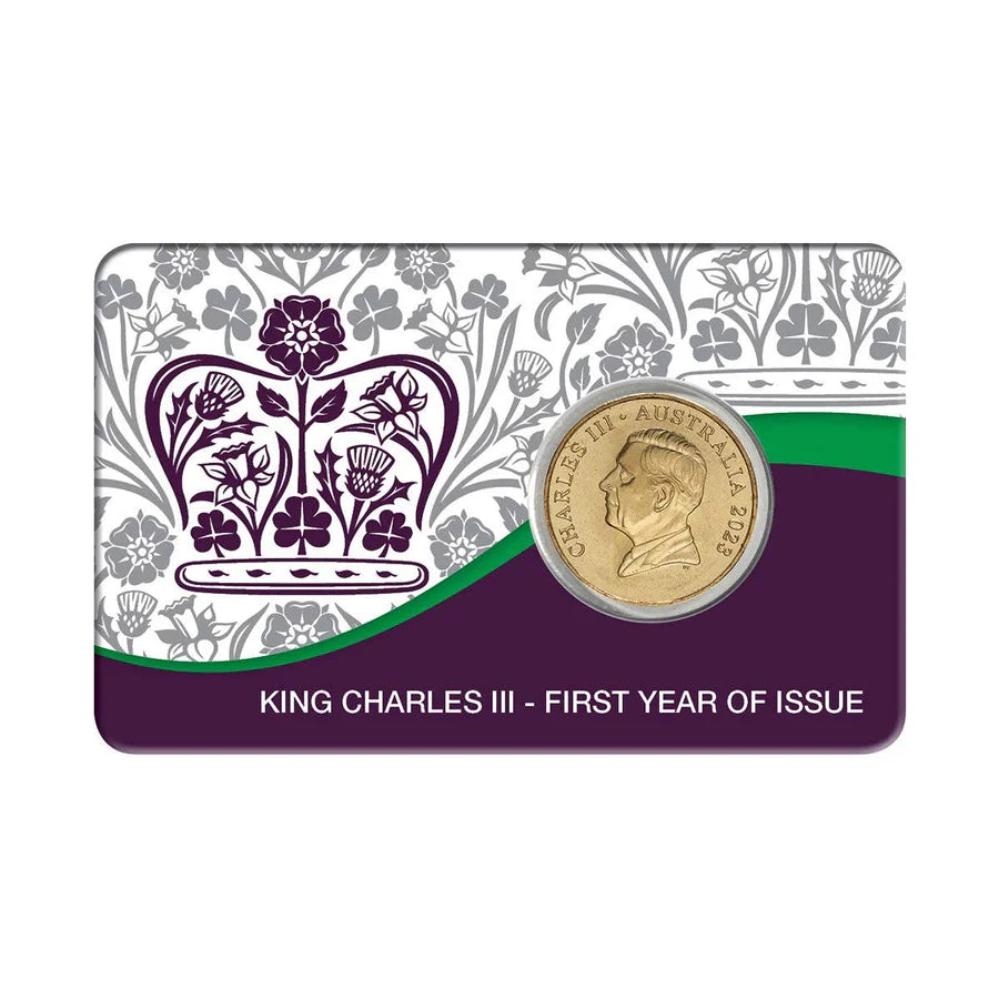 2023 $1 King Charles III Aluminium Bronze Uncirculated Coin Pack