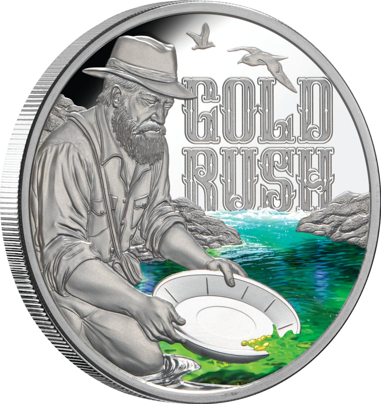 Gold Rush 2026 $1 1oz Silver Proof Coin