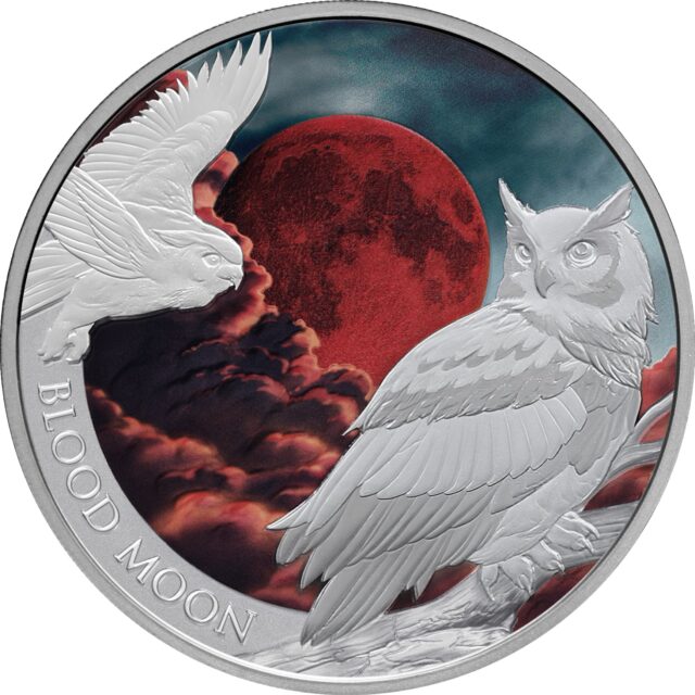 2026 Blood Moon $1 1oz Silver Proof Coin