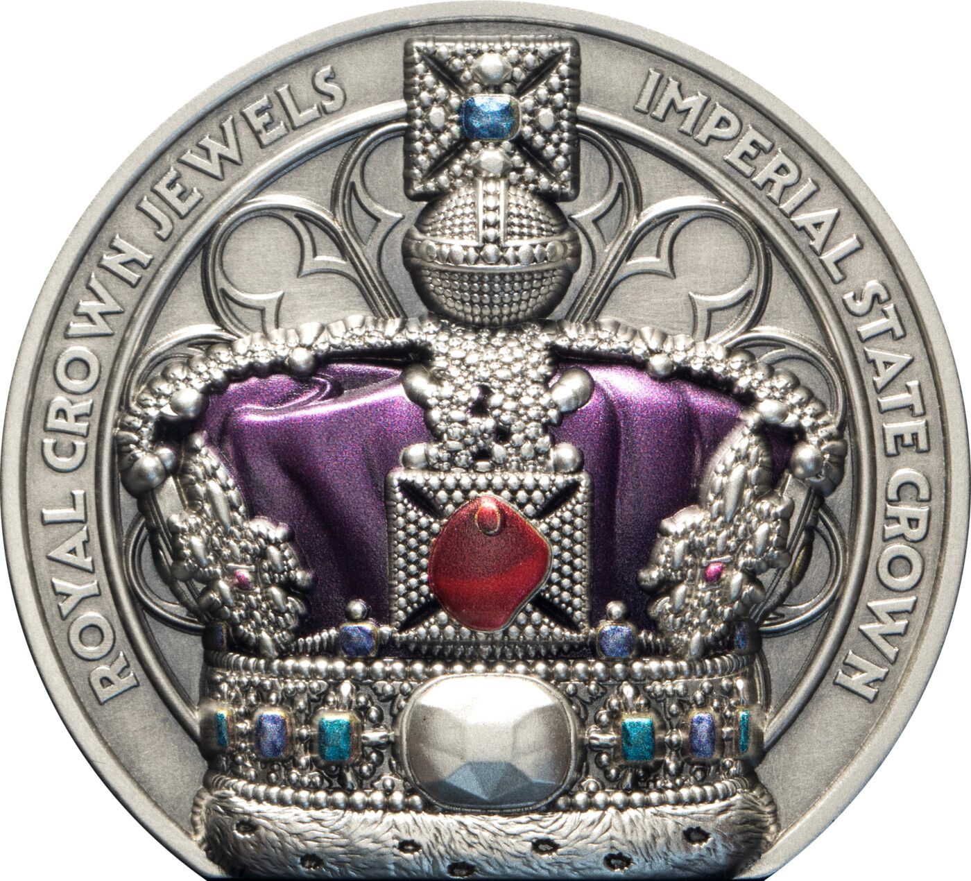 2026 Imperial Crown $5 2oz Silver Antiqued Stand-Up Coin