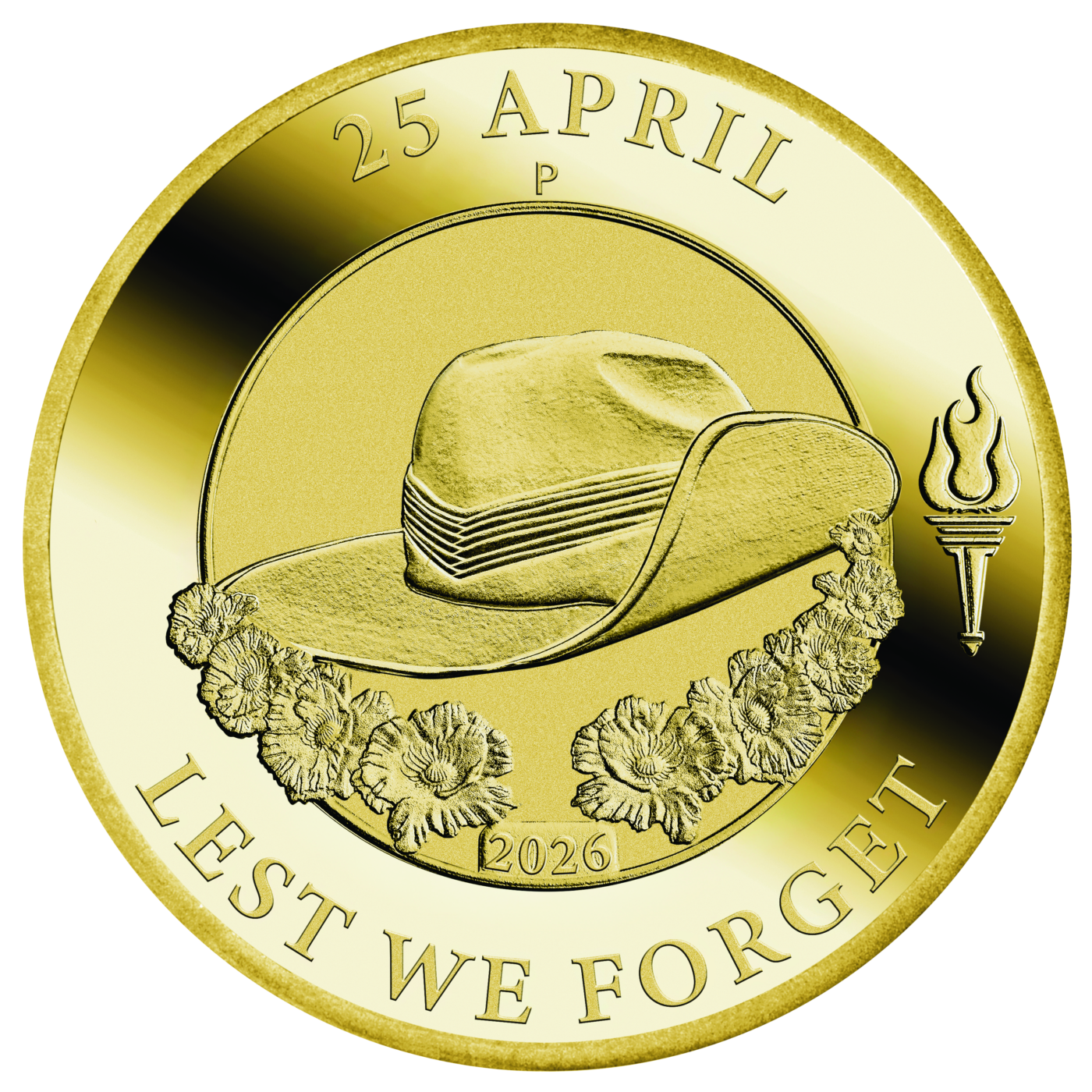 Australia Anzac Day 2026 $1 Brilliant Uncirculated Coin