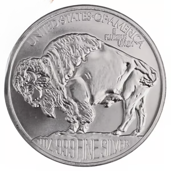American Buffalo 1oz Silver Bullion Round (.999 Fine) – SilverTowne Mint