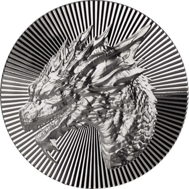 Scottsdale Dragon Stacker 1oz Silver