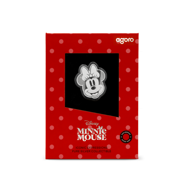 Disney Iconic Expressions – Minnie Mouse 2026 1/2oz Silver Collectible