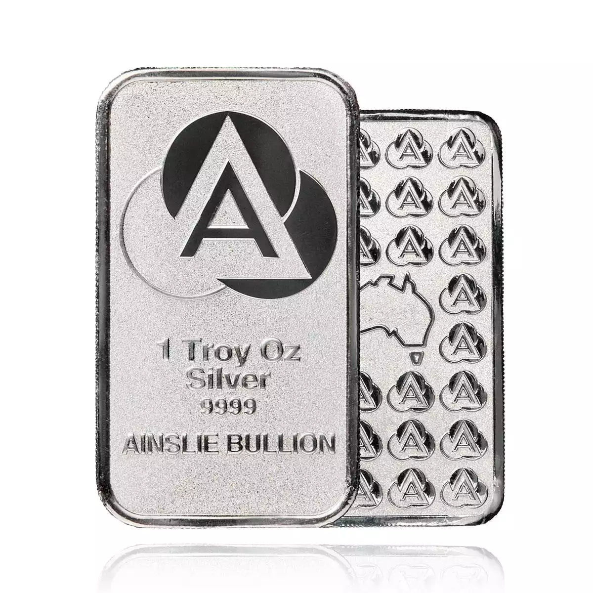Ainslie Bullion 1oz Silver Bar — .9995 Fine Silver