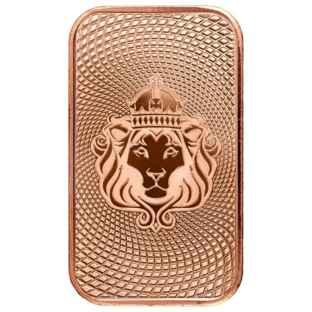 Scottsdale Mint Vortex 1oz .999 Copper Bar