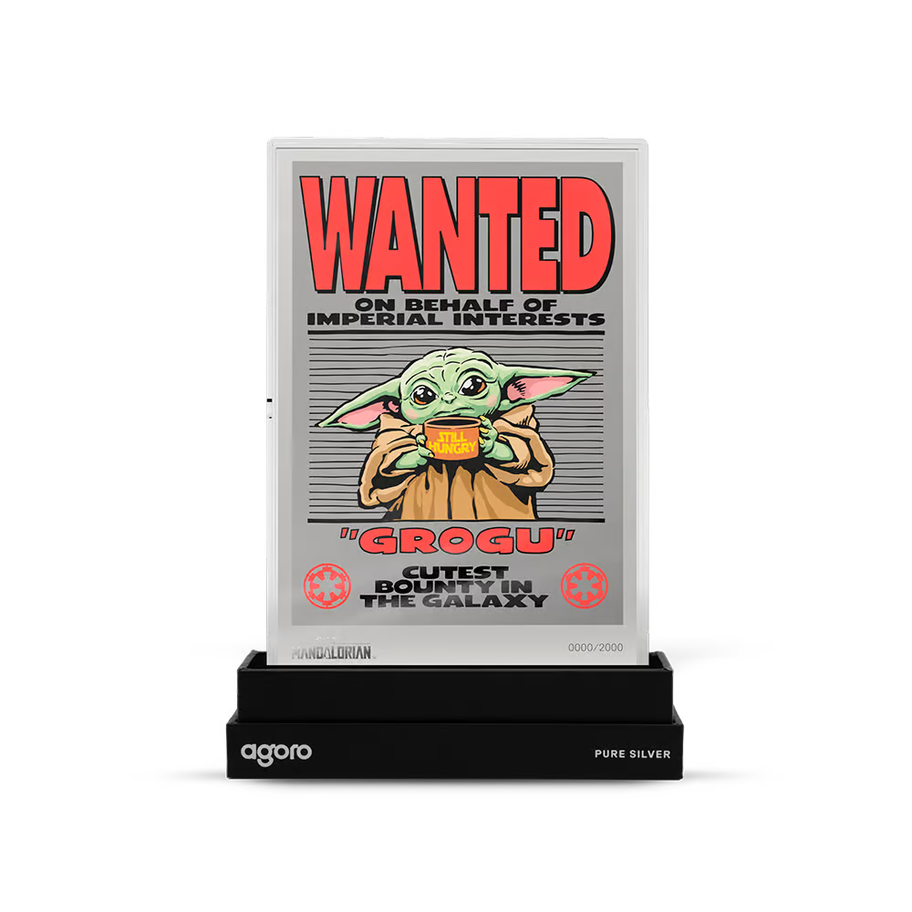 2026 Grogu “Wanted” 5g Silver Foil – The Mandalorian™