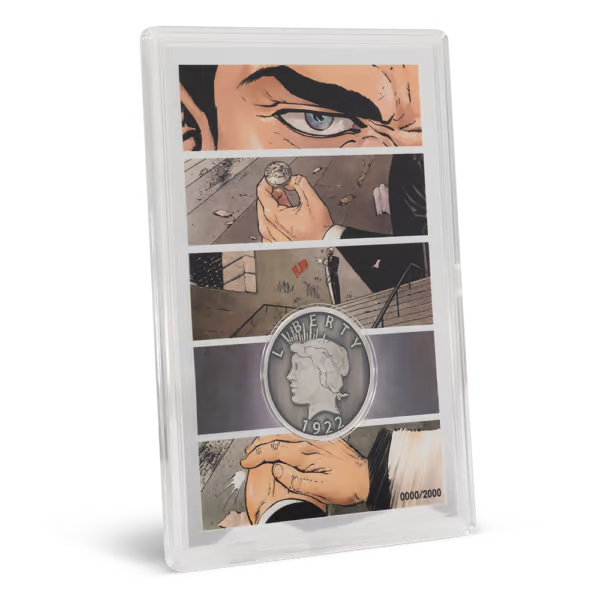 Two-Face Coin 1/2oz Silver Coin & 5g Silver Foil Set