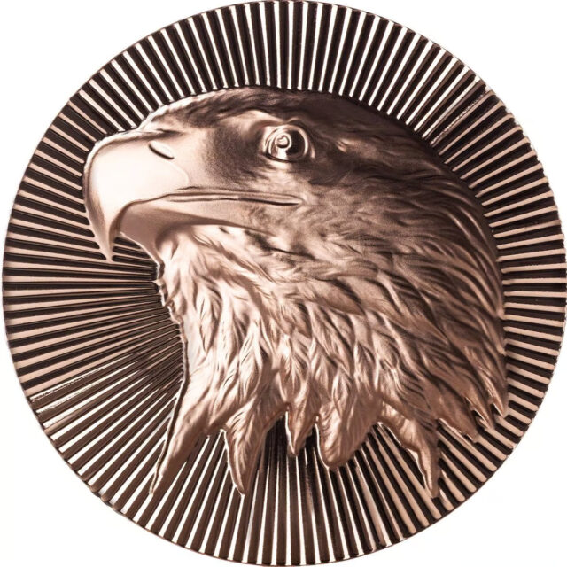 Scottsdale Mint Eagle Stacker 1oz Copper Round