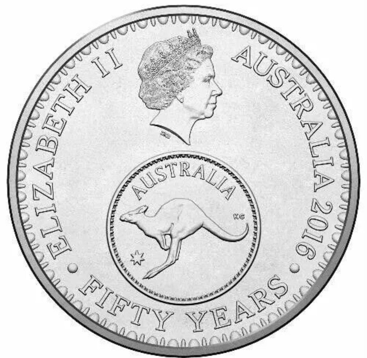 2016 5c Changeover – Uncirculated (Ex RAM Roll)