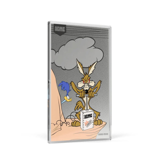 Looney Tunes – Acme TNT Plunger 2026 $1 5g Silver Foil Coin