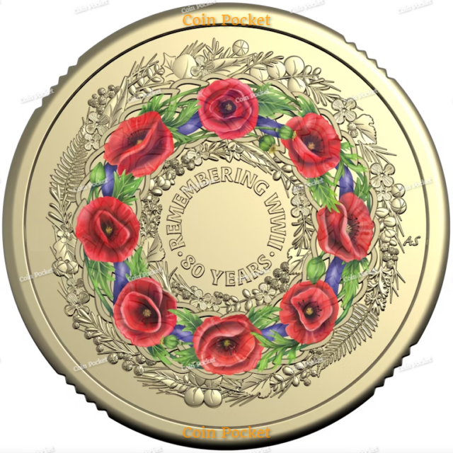 80 Years On: Remembering the Second World War Uncirculated Coin In Capsule