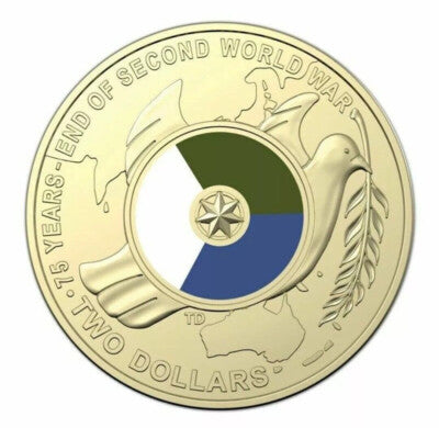 2020 World War II Dove Uncirculated Coin In Capsule
