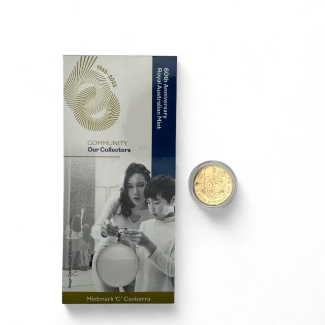 60th Mint Anniversary Mintmark 2016 $1 Coin