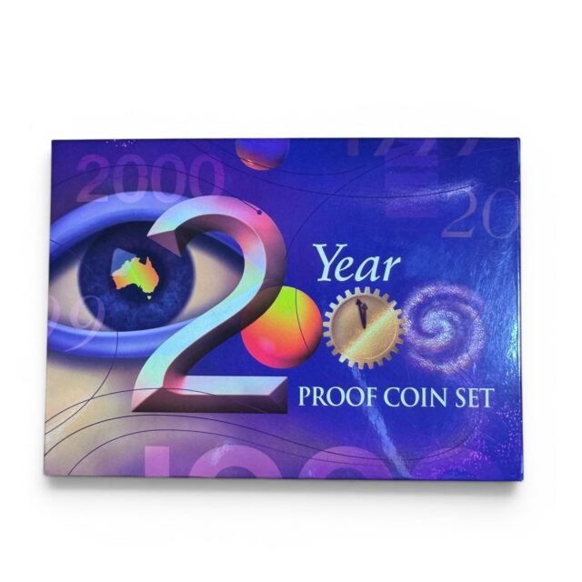 2000 Australian Proof Coin Set – Millennium Edition