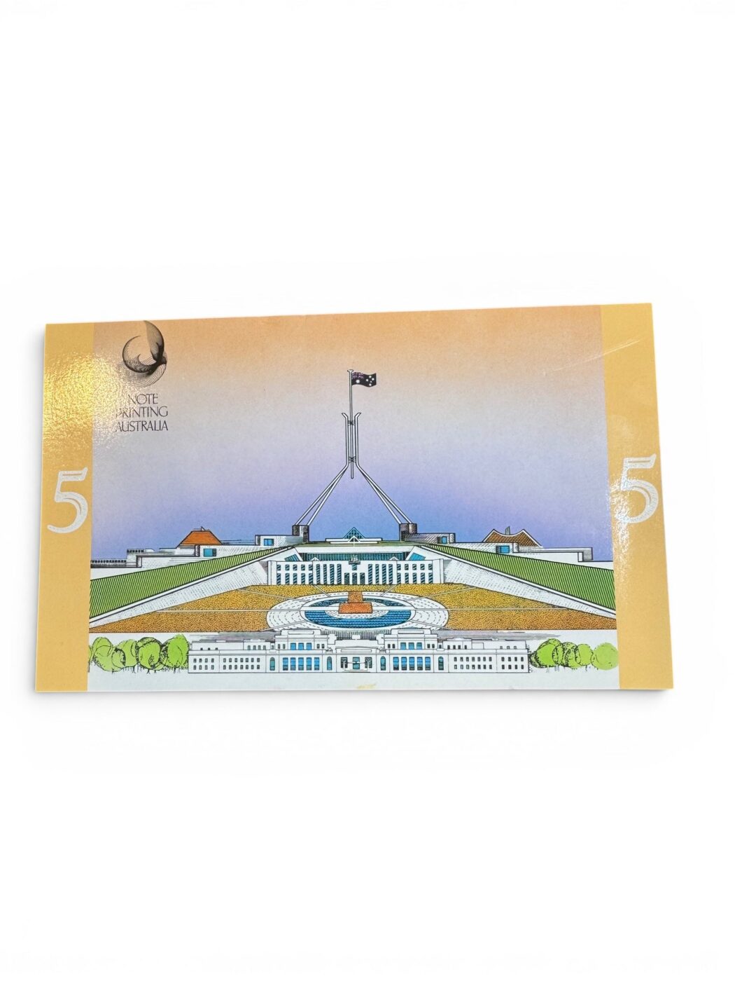 1995 NPA First & Last $5 Banknote Folder