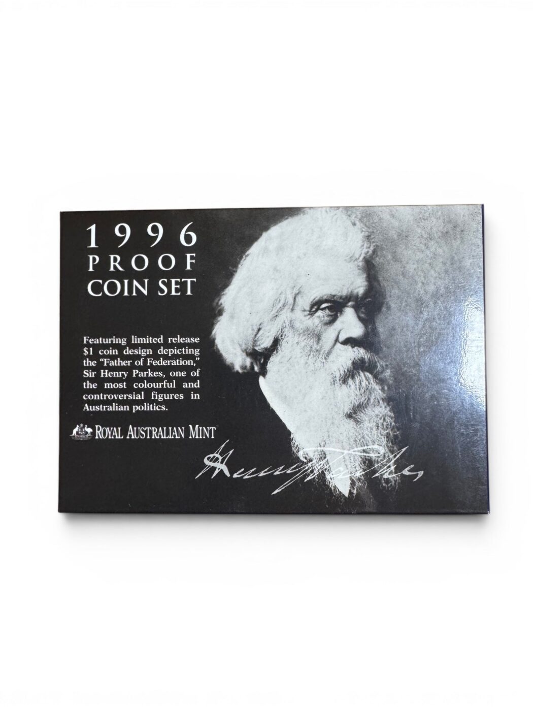 1996 Australian Proof Coin Set – Sir Henry Parkes Commemorative Edition