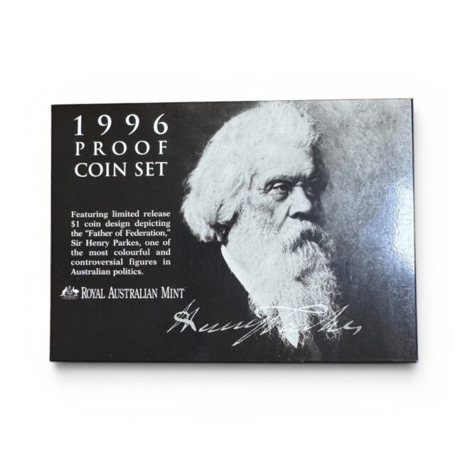 1996 Australian Proof Coin Set – Sir Henry Parkes Commemorative Edition