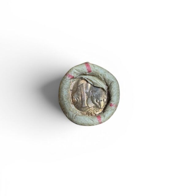 1987 Australian 1c Coin Roll – Head/Tail